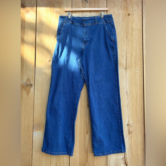 Pilcro Denim - Pilcro Wide Leg Jeans Sz 33
